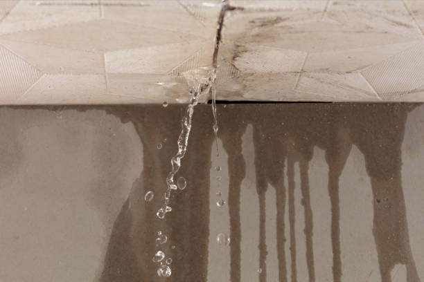 Professional Burst Pipe Cleanup technician working in Lebanon, CT